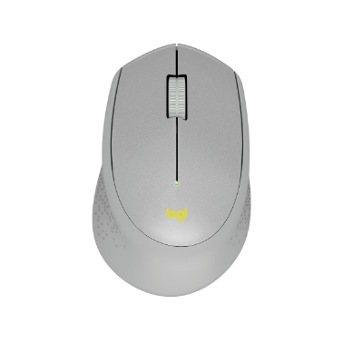 Logitech - M331 SILENT - 灰色 - 靜音無線滑鼠